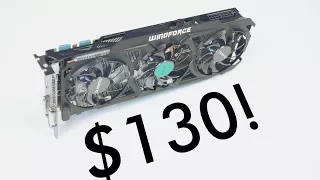 A $130 Video Card that's FASTER than the GTX 1050 Ti! | OzTalksHW