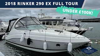 2018 Rinker 290 EX - great UK sports boat all for under £100k!