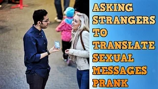 Asking Strangers to Translate Sexual Messages Prank | Seksuaalisten tekstareiden kääntämistä