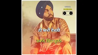 KHABBI KHAAN AMMY VIRK | LATEST PUNJABI SONG STATUS |