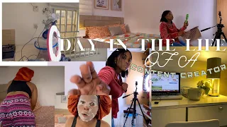 Bts of what you don't see, this is a lot of work!! | Day In The Life as A CONTENT CREATOR