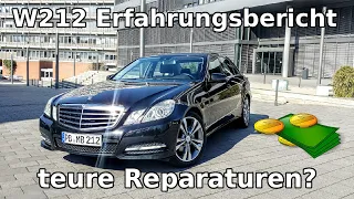 Mercedes E-Klasse W212 mit über 200TKM || Erfahrungsbericht nach 1 Jahr & Fahrbericht