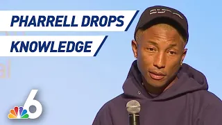 Pharrell Williams Talks Happiness in Art & Music | NBC 6