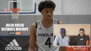 BEST PLAYER IN THE COUNTRY! JALEN GREEN!!! SENIOR YEAR MIXTAPE REACTION PART 3