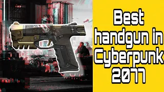 How to get the BEST starting pistol in Cyberpunk 2077