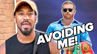 Demetrius Andrade "Canelo man F*** you! Doing everything to stay away from me!