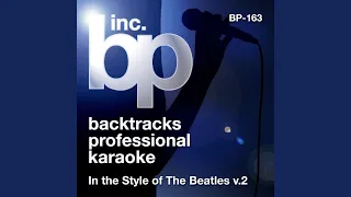 Act Naturally (Karaoke Instrumental Track) (In the Style of Beatles)