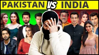 Indian Dramas VS Pakistani Dramas🤣 | Indian Reaction | PunjabiReel TV