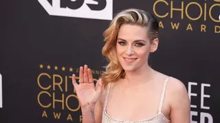 Kristen Stewart at the Critics Choice Awards Red Carpet