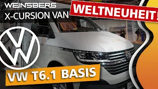 WEINSBERG X-Cursion Van 500MQ 2023 | VW VOLKSWAGEN T6.1 BULLI | Wohnmobil Weltneuheit