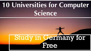 10 Computer Science Universities in Germany | Free Study in Germany for International Students