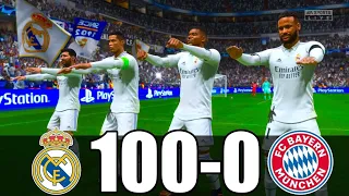 FIFA 23 | RONALDO, MESSI, MBAPPE, NEYMAR, ALL STARS | REAL MADRID 100 - 0 BAYERN MUNCHEN | UCL FINAL