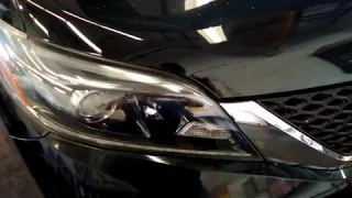 permanently fixing cloudy and dangerous headlights #mobiledetail #shorts