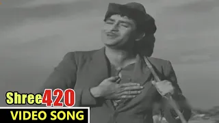 Shree 420 Hindi Movie || Mera Julitay Hay Video Song || Raj Kapoor, Nargis || Eagle Mini