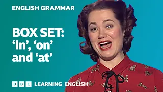 BOX SET: English prepositions - 6 English lessons about 'in', 'on' and 'at' in 20 minutes!