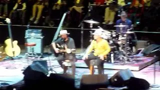 Pearl Jam w/ Lukas Nelson performing "Just Breathe" live @ the Bridge School Benefit 2014