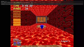 SRB2 (NEW RECORD) IN METAL SONIC RACE WITHOUT (NO DAMAGE)