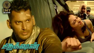 Tamannaah Got Kidnapped - Action Tamil Movie | Vishal | Sundar C | Yogi Babu | Hiphop Tamizha