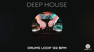 Deep house drums Loop - 122 BPM
