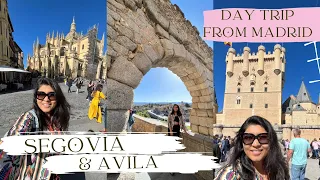 From Madrid: Segovia & Avila solo day trip | Solo Spain travel vlog