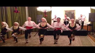 Bulgarian folklore  dance HORO at the Bulgarian Embassy London / Български Танци в Лондон