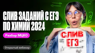 Я СДАЛА ЕГЭ! СЛИВАЮ задания, которые будут на ЕГЭ по химии 2024 | Катя Строганова