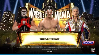 WWE 2K24 Cody Rhodes Vs "Undashing" Cody Rhodes Vs Stardust