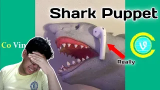 Shark Puppet Compilation 2019 (WTitles) Funny Shark Puppet Videos (REACTION) #try not to laugh