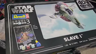 Revell Star Wars Slave 1 40th Anniversary Gift Set Review