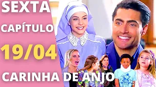 CARINHA DE ANJO CAPÍTULO DE HOJE SEXTA 19/04 Cecília aceita ir almoçar com Dulce Maria e Gustavo.