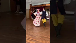 Polish folk dance by Mały Śląsk group