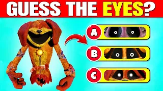 Guess The Monster Smiling Critters By Emoji & Voice | Poppy Playtime Chapter 3 | Dogday, Catnap