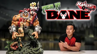 MASSIVE BANE STATUE with POISON IVY & HARLEY QUINN! Custom Batman Arkham Asylum Diorama!