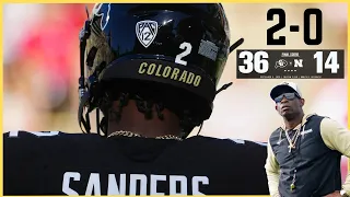 Deion Sanders OUTCOACHES Matt Rhule. Colorado Buffs manhandle Nebraska. Game 2 breakdown #coachprime