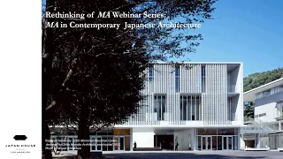 MA in Contemporary Japanese Architecture