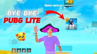 🥺 Bye Bye Pubg Lite 💔 My Last Game Play@godpraveenyt1 @GamoBoy #pubglite #youtube #viral #bossop