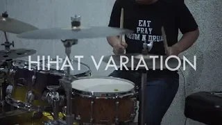 HIHAT VARIATION - BASIC #DRUMNDRUM