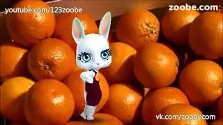 Zoobe Зайка Новый год и мандарины