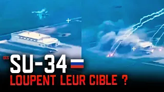 LES SU34 RUSSE BOMBARDENT LEUR PAYS ET MANQUENT LA CIBLE ?? LE DBRIEF