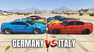 GTA 5 ONLINE - ITALY VS GERMANY (WHICH IS FASTEST?)