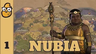 Civ 6 Nubia Ep. 1 - Let's Play Civ6 - New Civ Amanitore of Nubia!