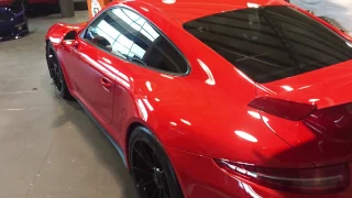Porsche 991 911 GT3 Detailed by BrCarDetailing. Siramik APT used as LSP