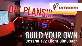 DIY Flight Simulator: Build Your Own Cessna 172 Home Cockpit Running Microsoft Flight Simulator