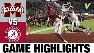 Mississippi State vs #2 Alabama Highlights | Week 9 2020 College Football Highlights