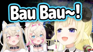 FuwaMoco Made Watame Go "Bau Bau" and Gets Invited To Collab...【Hololive】