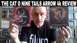 The Cat O Nine Tails. Arrow 4K  Review & Comparison. Dario Argento's second Giallo