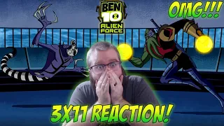 Ben 10 Alien Force 3x11 "Ghost Town" REACTION!!! (I FREAKED OUT!!!)