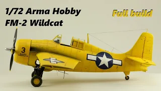 FM-2 Wildcat 1/72 Arma Hobby Full Build