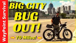 BIG CITY BUG OUT! [ 70+ Miles - 112 Kilometers! ] Velowave