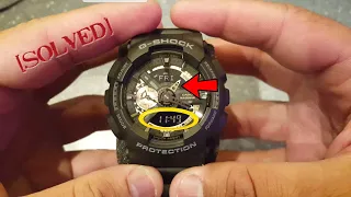 How to sync Casio 5146 5425 (Gshock analog hands and digital display not matching)